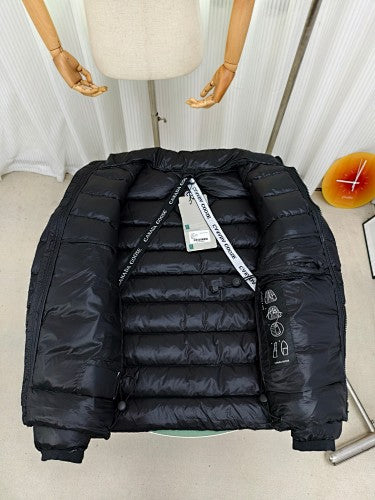 Canada Goose Crofton Black Stand-Collar Down Jacket