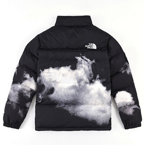 The North Face 1992 Unisex Black Cloud-Print Puffer Jacket
