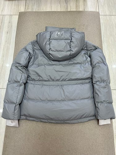 lululemon Wunder Puff Women's Gray Hooded Puffer Jacket