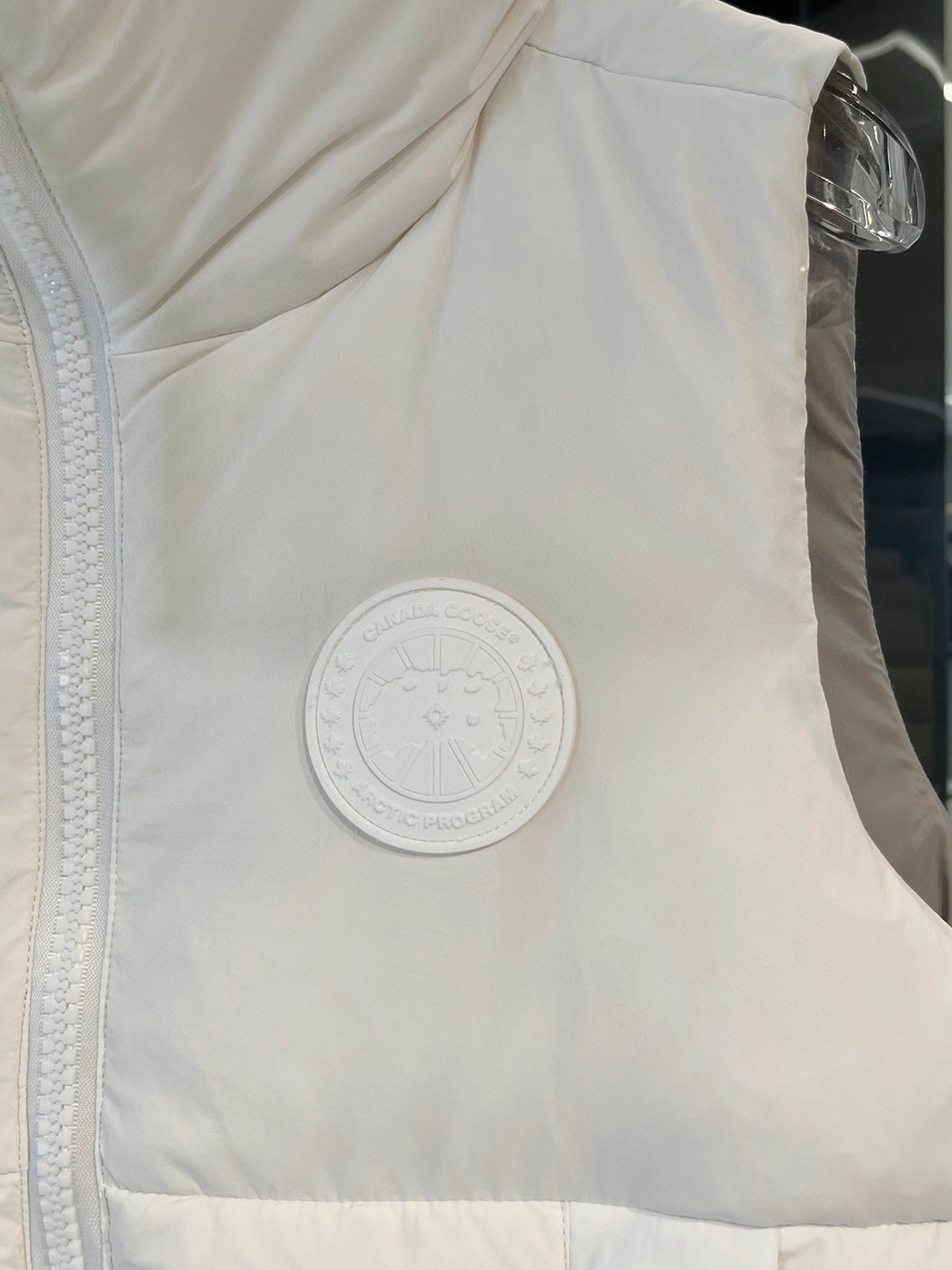 Canada Goose White Label Stand-Collar Puffer Vest - White