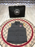 Canada Goose Quilted Puffer Vest in Charcoal Gray